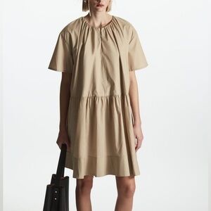 COS Beige Mini Dress